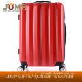 Beautiful Girls Red ABS PC Luggage , ABS Trolley Bags , Customized Luggage